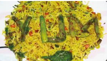 Courgette rice - Dhinasari Tamil