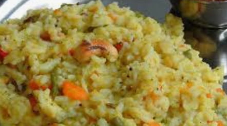 Vegetable Pongal - Dhinasari Tamil