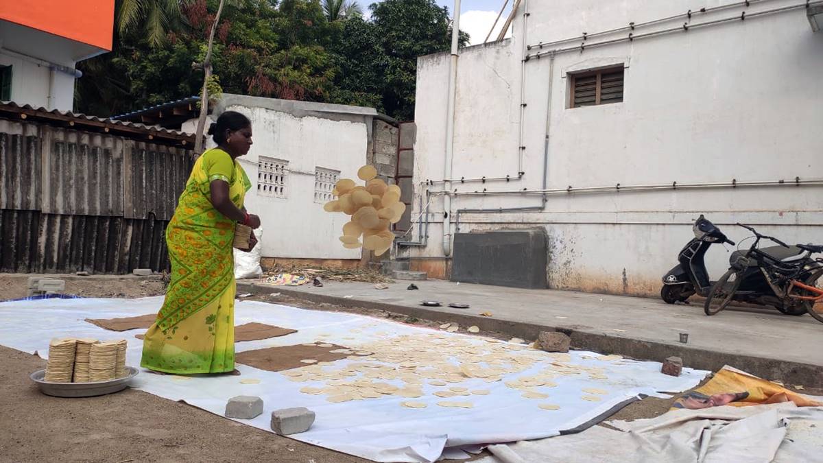 ரசாயன கலர் வடகம், சிப்ஸ்களால் நலிவடையும் அப்பளத் தொழிலைப் பாதுக்க அரசுக்கு கோரிக்கை!