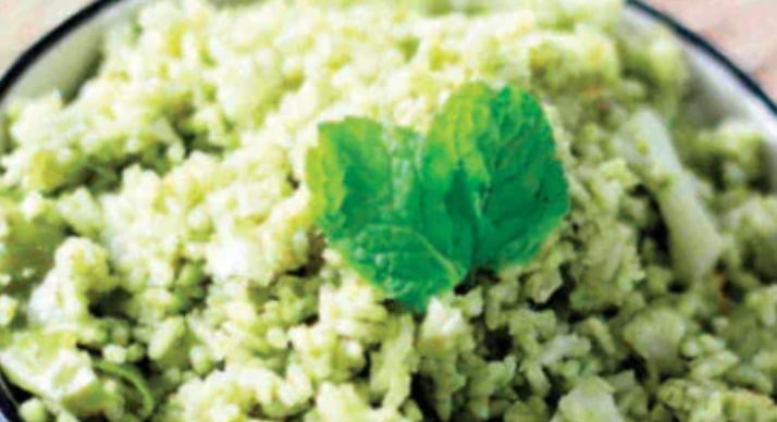 லஞ்ச் பாக்ஸ் கார்னர்: காலிஃப்ளவர் புதினா ரைஸ்!