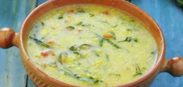 ஆரோக்கிய சமையல்: ஸ்வீட் கார்ன் பாதாம் சூப்!