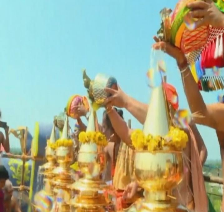 திருக்கடையூரில் புகழ்பெற்ற அபிராமி சமேத அமிர்தகடேஸ்வரர் கோவில் மஹா கும்பாபிஷேகம்: