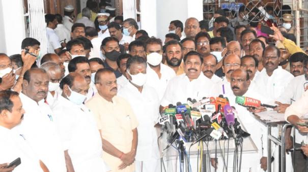 தேர் திருவிழாவில் மின் விபத்து அரசின் சரியான திட்டமிடல் இல்லாததே காரணம்-எடப்பாடி பழனிசாமி..