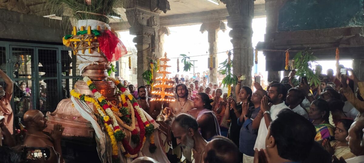 பாபநாசம் கோயிலில் சித்திரை விஷு திருவிழா துவக்கம்..