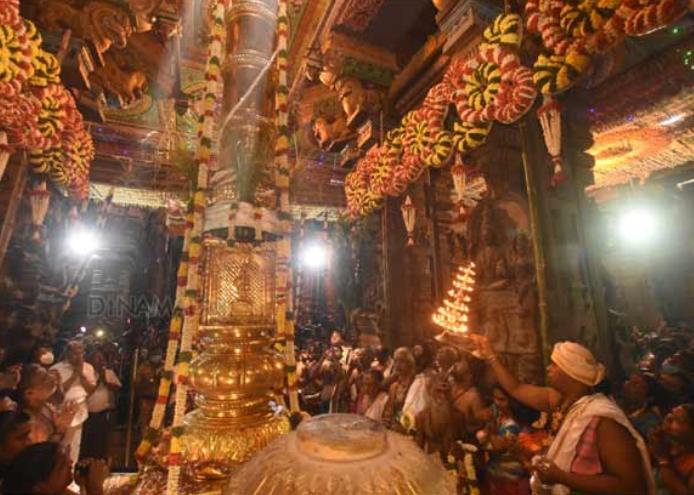 உலக புகழ் பெற்ற மதுரை மீனாட்சி அம்மன் கோவில் சித்திரை திருவிழா துவக்கம்..