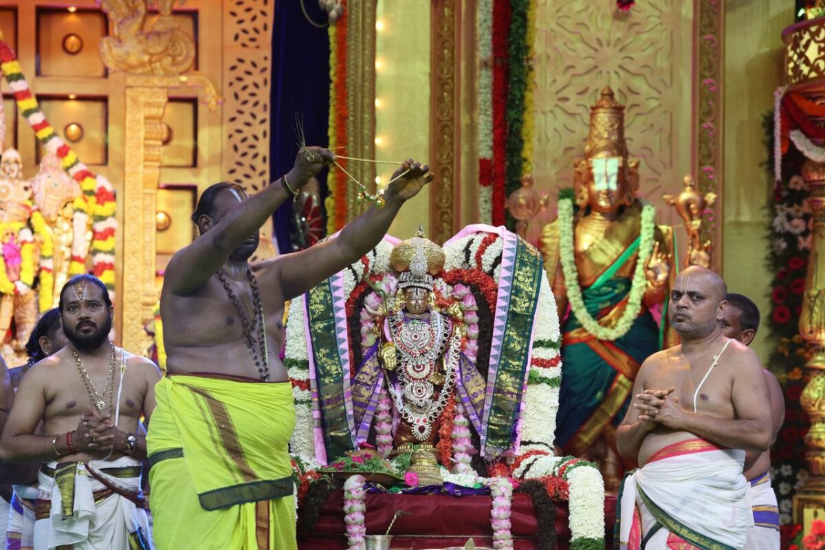 14ஆண்டுகளுக்குப் பிறகு  சென்னையில்  ஸ்ரீநிவாச திருக்கல்யாண வைபவம்..