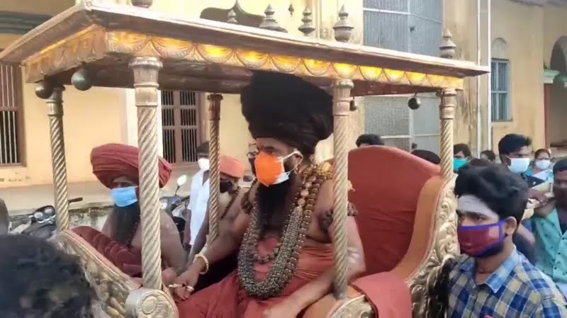 தருமபுரம் ஆதீனம் பட்டணப் பிரவேசத்திற்கு  தடை-சட்டப்பேரவையில் கவன ஈர்ப்பு தீர்மானம்..