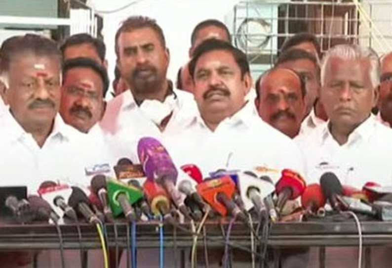 முலமைச்சர் பொதுவானவர். எல்லா மதத்தற்கும் சமமானவராக இருக்கனும்-எடப்பாடியார்