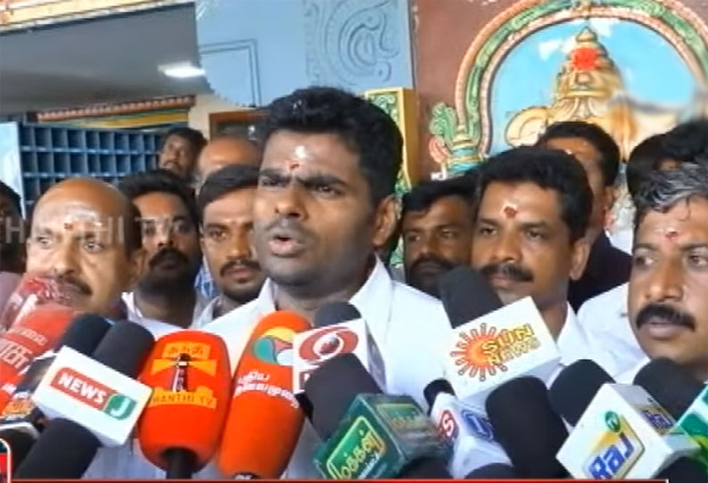 202205080211574589 BJP will not even allow Lulu to lay a brick Annamalai SECVPF - 2026