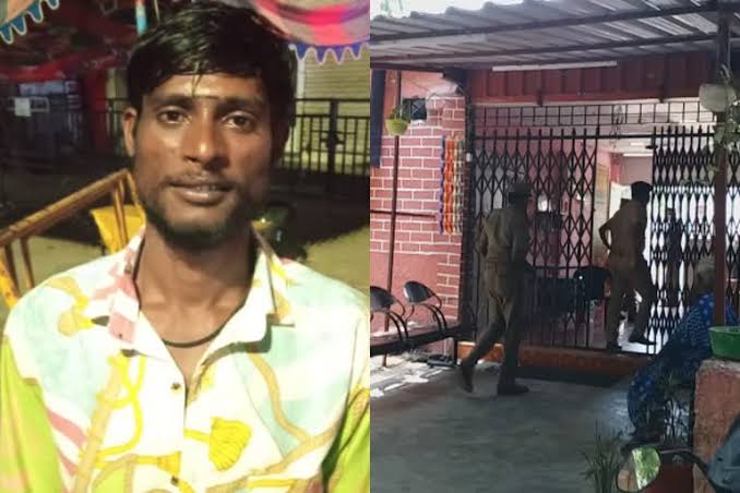 சென்னையில் காவல் நிலையத்தில் நடந்த கொலை- 2 காவலர்கள் கைது