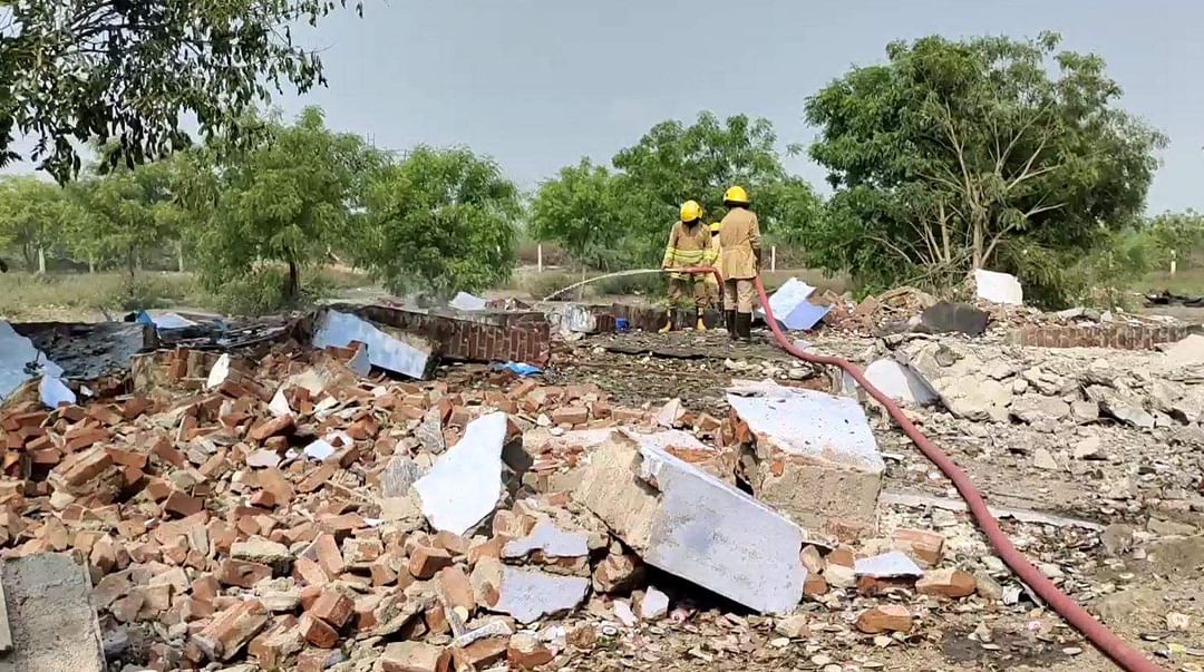 சாத்தூர் அருகே பட்டாசு ஆலையில்  வெடி விபத்து வாலிபர் பலி..