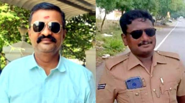 சேலம் – நாமக்கல் சாலையில் விபத்து போலீசார் இருவர் பலி..