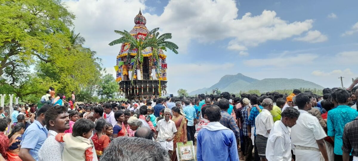 கருமலை ஸ்ரீ கரிகிரி வரதராஜப்பெருமாள் திருக்கோயில் தேரோட்டம்.