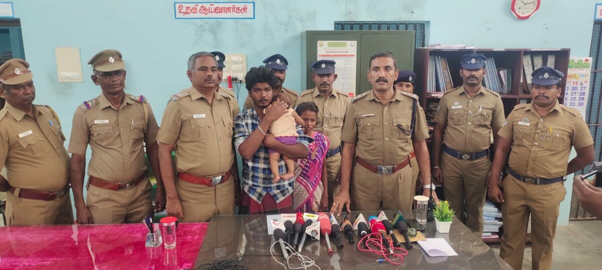 விற்பனைக்காக குழந்தை கடத்தல் 36 மணி நேரத்தில் மீட்ட போலீஸார்