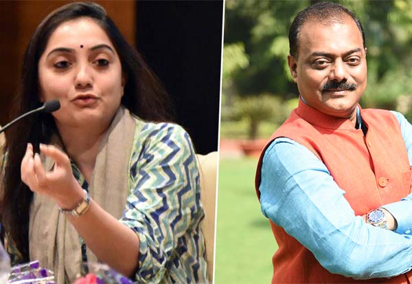 முகமது நபிகள் குறித்து சர்ச்சை கருத்து தெரிவித்த இருவர் பாஜக வில் இருந்து நீக்கம்..