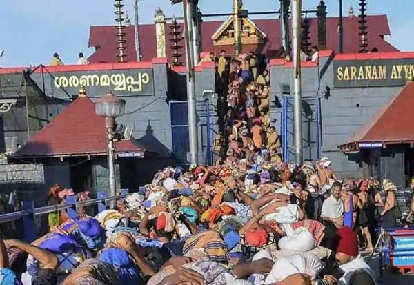 சபரிமலையில் தரிசனம் செய்ய கொரோனா தடுப்பூசி சான்றிதழ் தேவையில்லை.. - Dhinasari Tamil