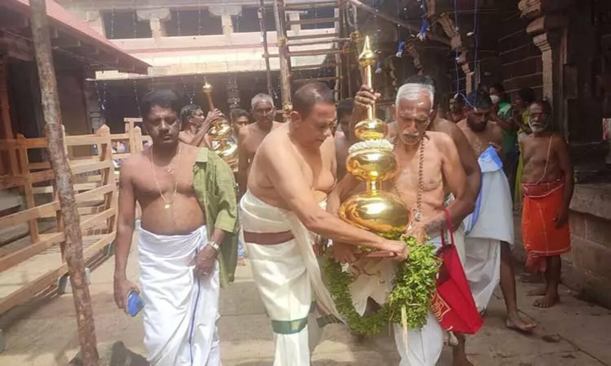 திருவட்டார் ஆதிகேசவ பெருமாள் கோவிலில் நாளை  கும்பாபிஷேகம்..