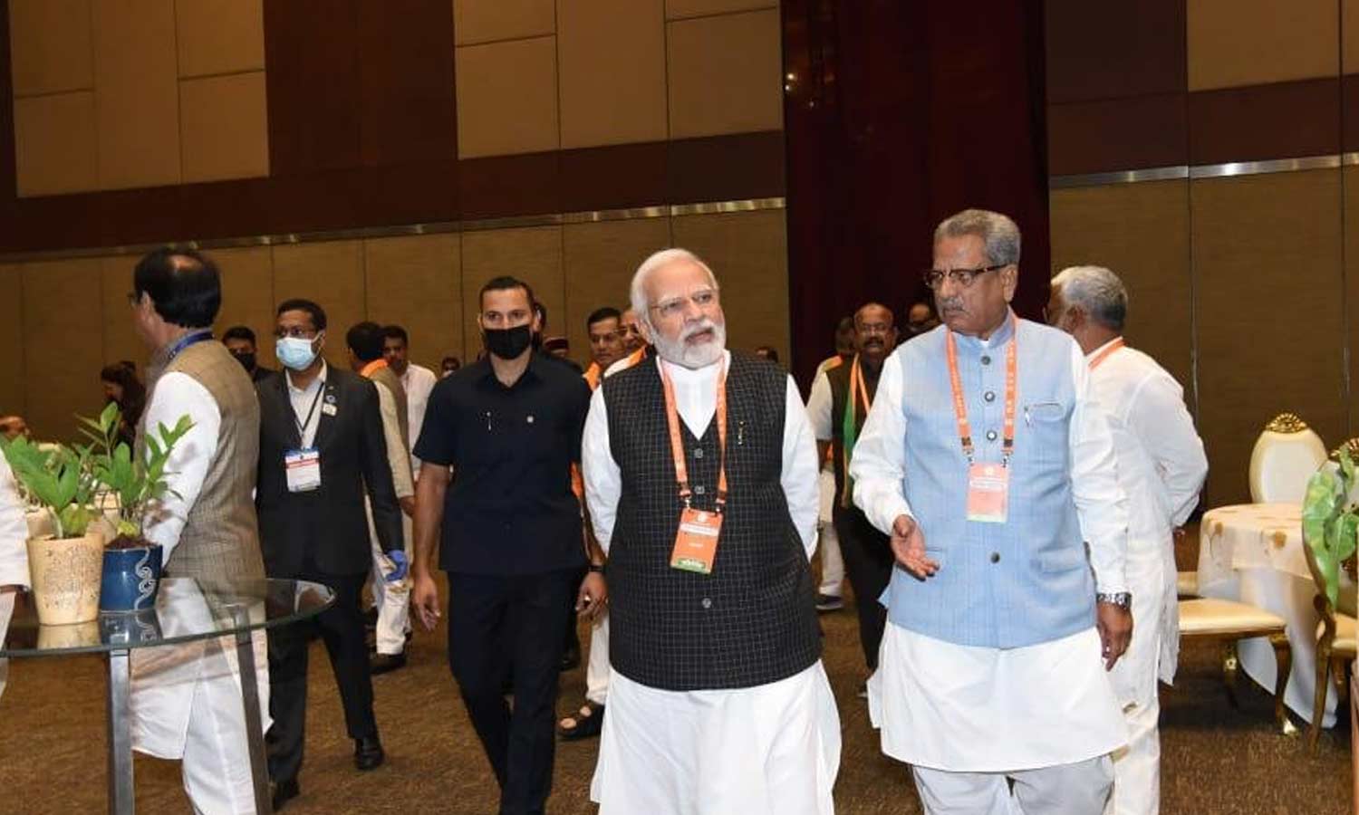 ஐதராபாத்தில் நடைபெறும் பாஜக தேசிய செயற்குழு கூட்டத்தில் பிரதமர் மோடி ..