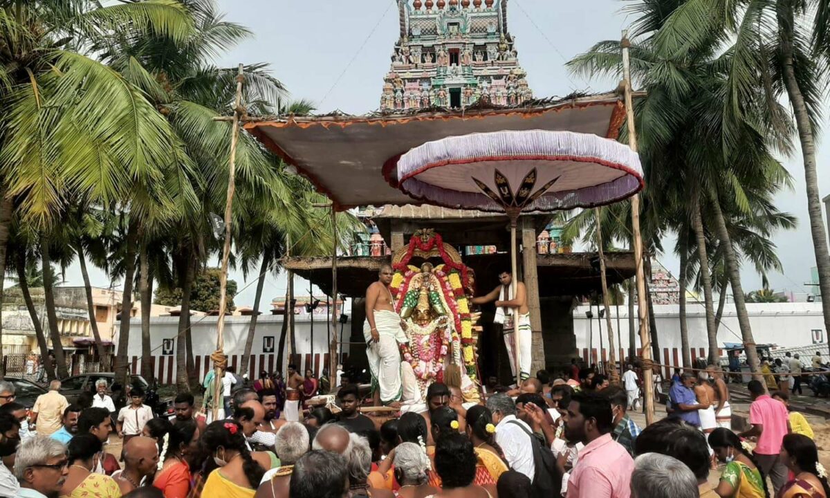 திருமழிசை ஜெகந்நாத பெருமாள் கோவிலில் கருடசேவை..