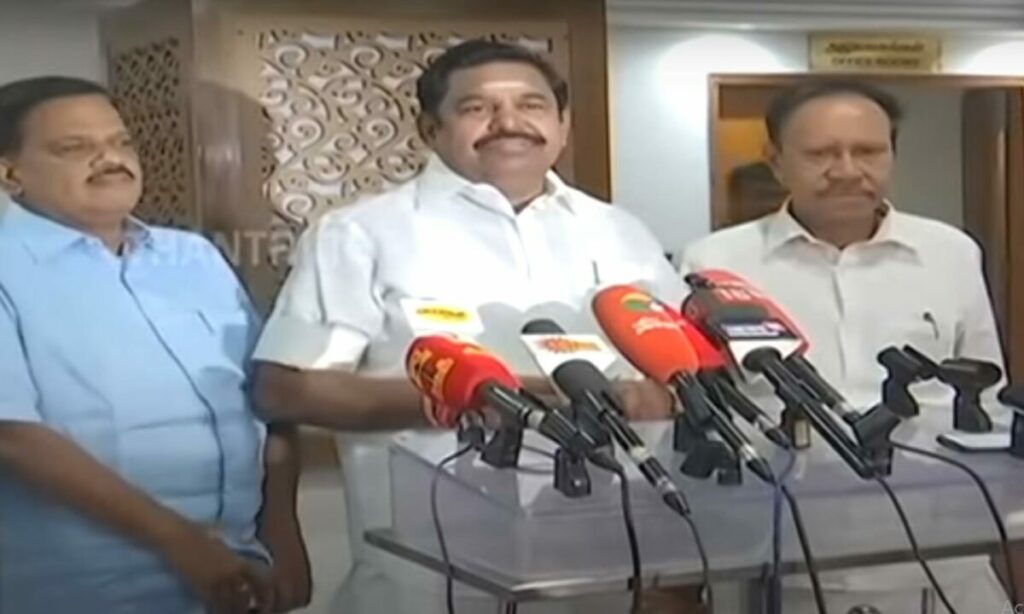 டெல்லி பயணத்தை முடித்துக் கொண்டு சென்னை திரும்பிய இபிஎஸ்.. - Dhinasari Tamil