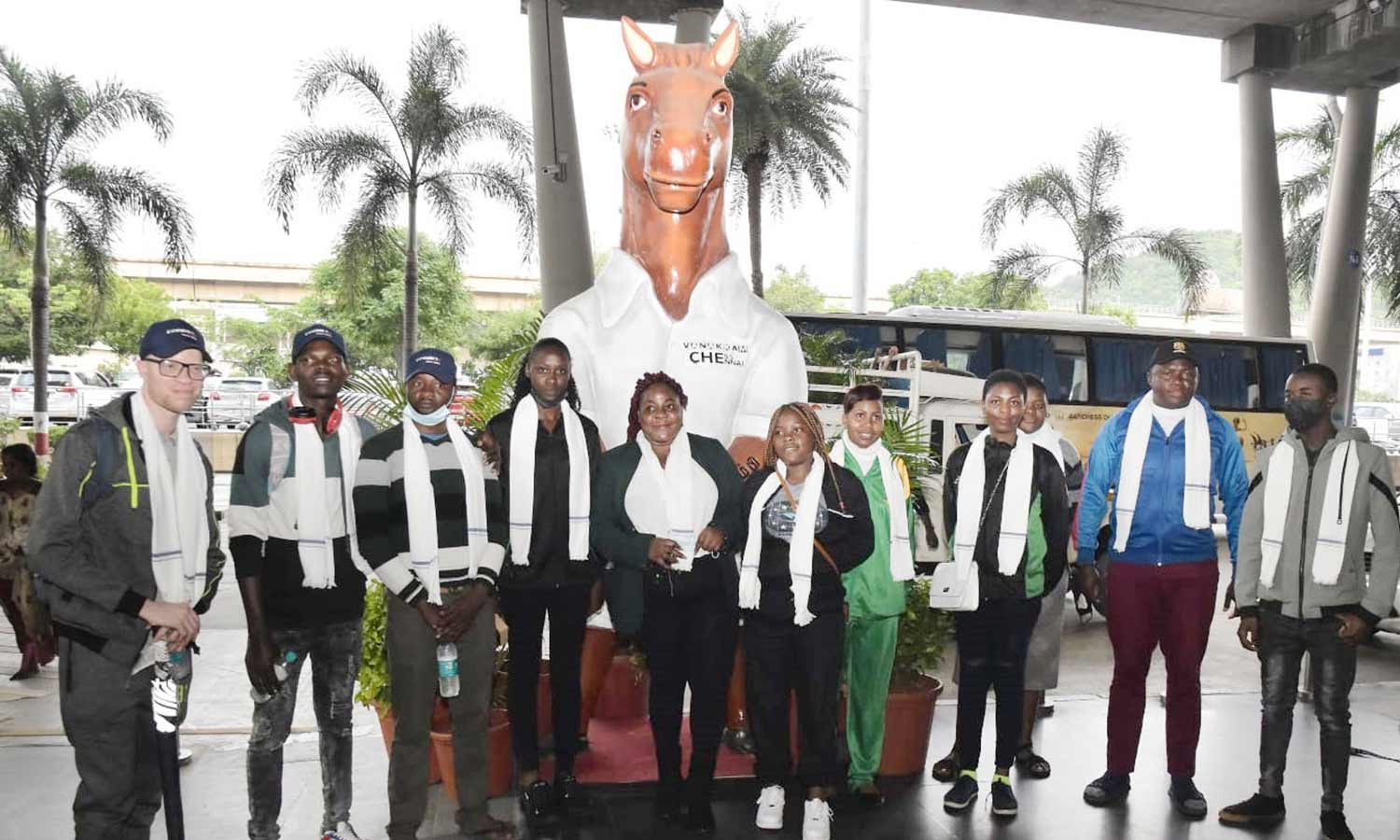 மாமல்லபுரத்தில் பலத்த போலீஸ் பாதுகாப்பு..