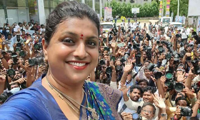 கின்னஸ் சாதனை புத்தகத்தில் இடம் பிடித்த அமைச்சர் ரோஜா... - Dhinasari Tamil