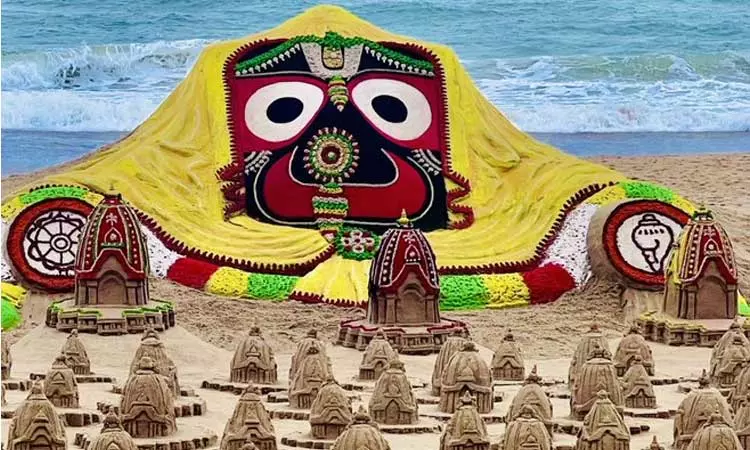 752209 odisha sand art - Dhinasari Tamil