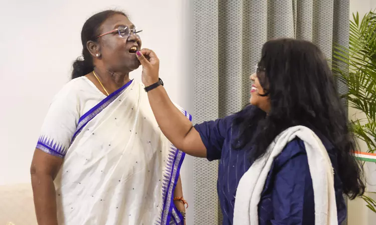 திரவுபதி முர்மு வெற்றி பழங்குடியின மக்கள் கொண்டாட்டம்.. - Dhinasari Tamil