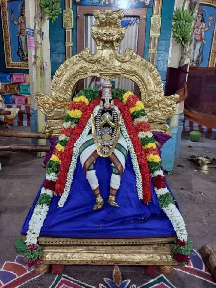ஸ்ரீவிலி ஆண்டாள் கோவில் உற்சவத்தில் நடந்த பெரியாழ்வார் மங்களாசாசனம்.. - Dhinasari Tamil