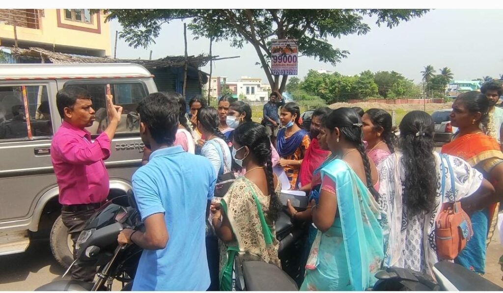 தமிழ்நாடு முழுவதும் நடந்த டி.என்.பி.எஸ்.சி குரூப்-4 தேர்வு .. - Dhinasari Tamil