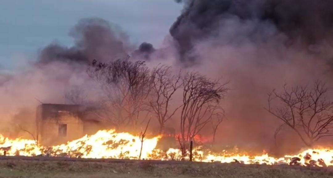 ராஜபாளையம் அருகே அட்டை மில்லில் தீ..