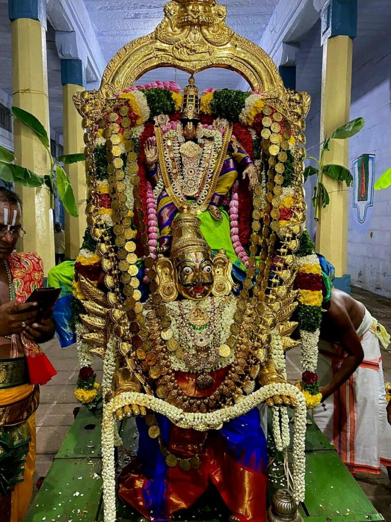 ஸ்ரீவில்லிபுத்தூர் ஆடிப்பூர திருவிழாவில் ஐந்து கருடசேவை.. - Dhinasari Tamil