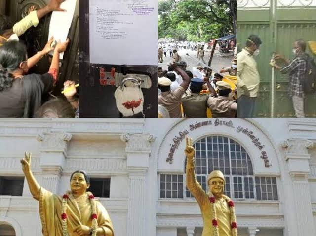 அதிமுக அலுவல பத்திரங்களை காணவில்லை: ஓபிஎஸ் மீது புகார்.. - Dhinasari Tamil