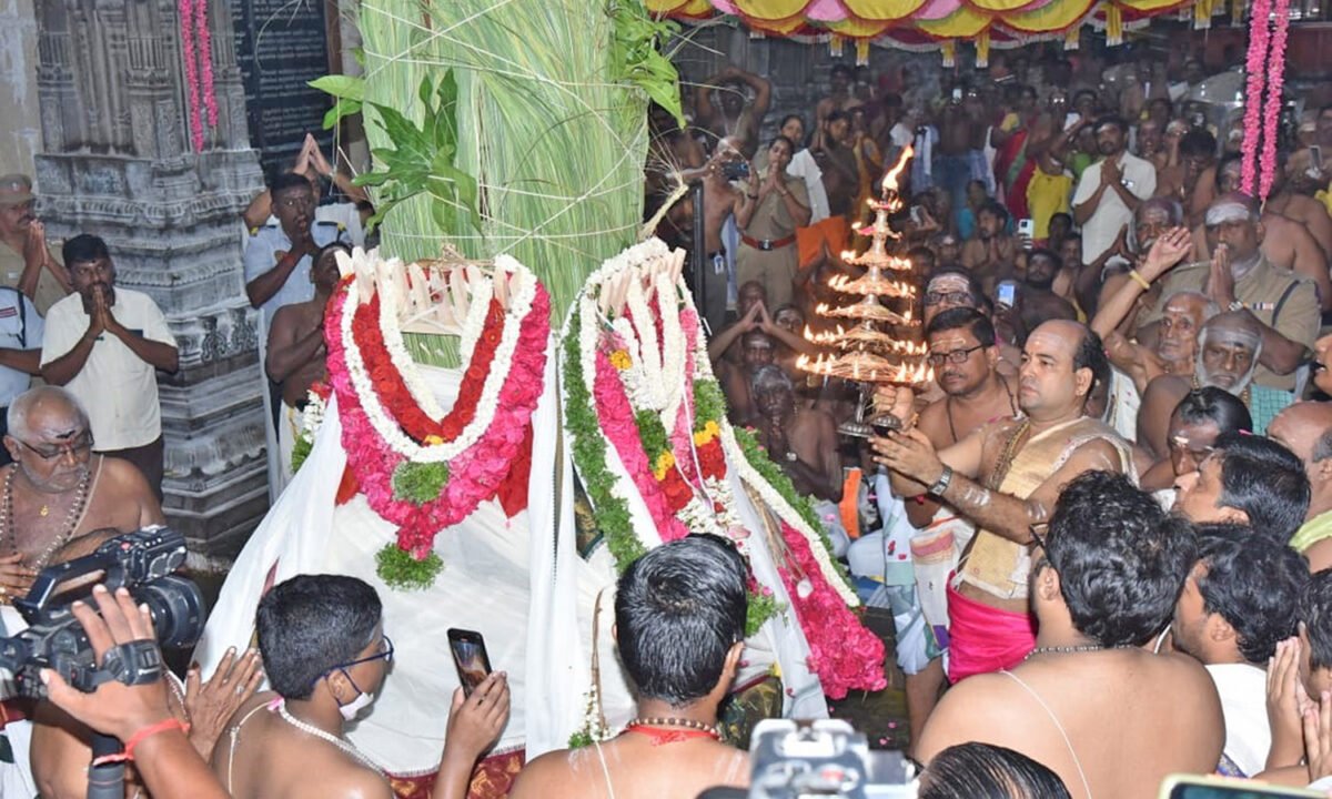 திருச்செந்தூர் முருகன் கோவிலில் ஆவணி திருவிழா துவக்கம்..