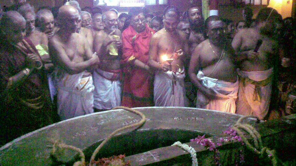 கங்கா பிரவேசம்: திருவிசநல்லூர் ஸ்ரீதர வெங்கடேச ஐயாவாள்!