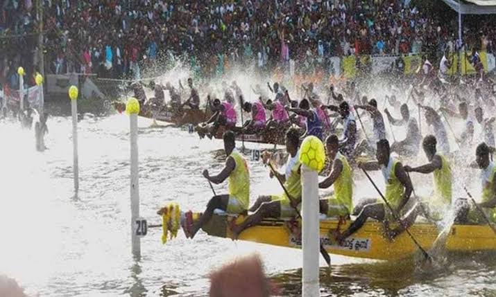 ஆலப்புழா படகுப் போட்டி- பள்ளத்துருத்தி படகு சங்கம்  வெற்றி..