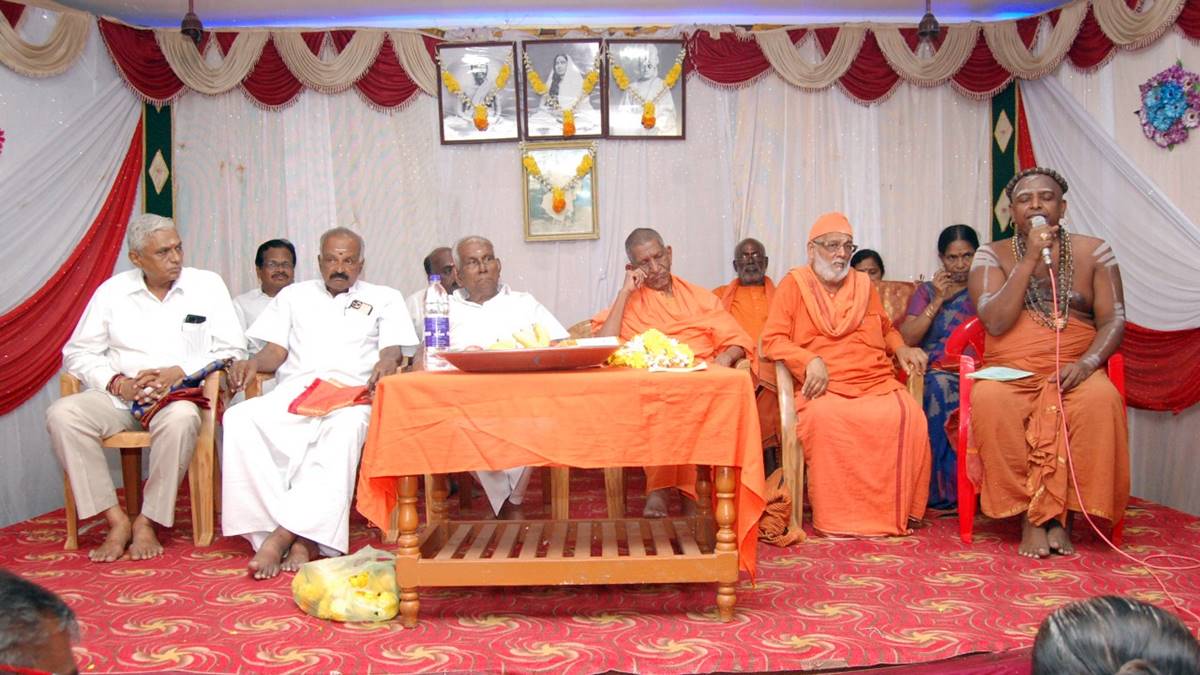 செங்கோட்டையில் சுவாமி விவேகானந்த ஆசிரம முப்பெரும் விழா!