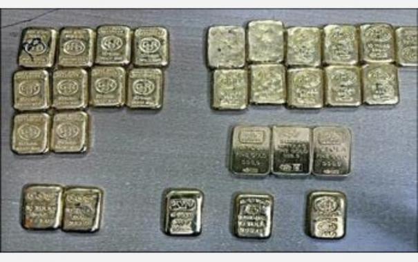 ராமநாதபுரம் நெடுஞ்சாலையில் 35.6 கிலோ தங்கம் பறிமுதல்..