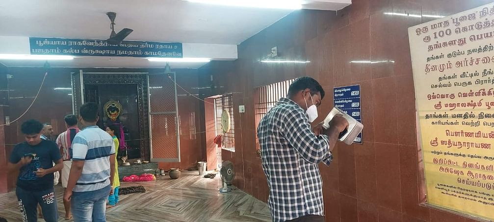 திருவள்ளூர் ராகவேந்திரர் கோயிலில் சிலை, நகை, பணம் கொள்ளை!