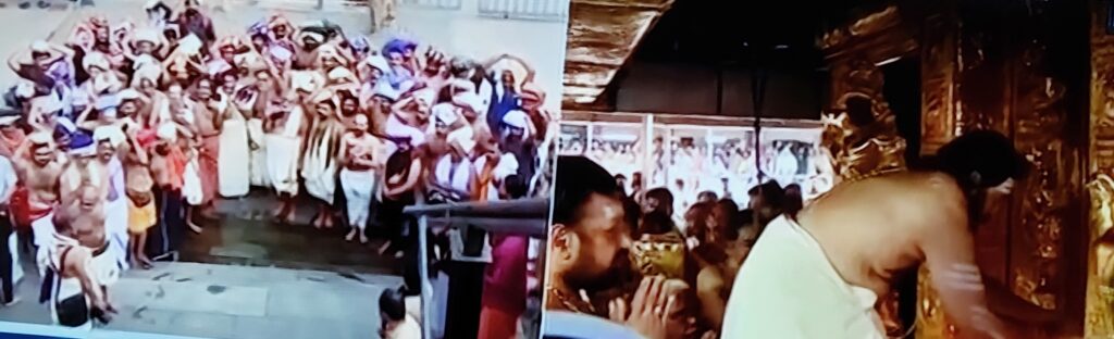2022 மண்டல பூஜைக்காக சபரிமலை ஐயப்பன் கோவில் நடை தற்போது திறப்பு.. - Dhinasari Tamil