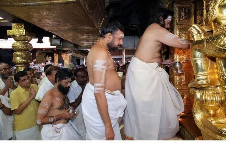 2022 மண்டல பூஜைக்காக சபரிமலை ஐயப்பன் கோவில் நடை தற்போது திறப்பு.. - Dhinasari Tamil