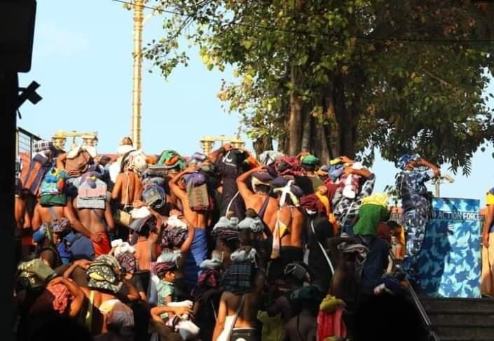 கேரளா சபரிமலையில் பக்தர்கள் வருகை இருமடங்கு உயர்வு..