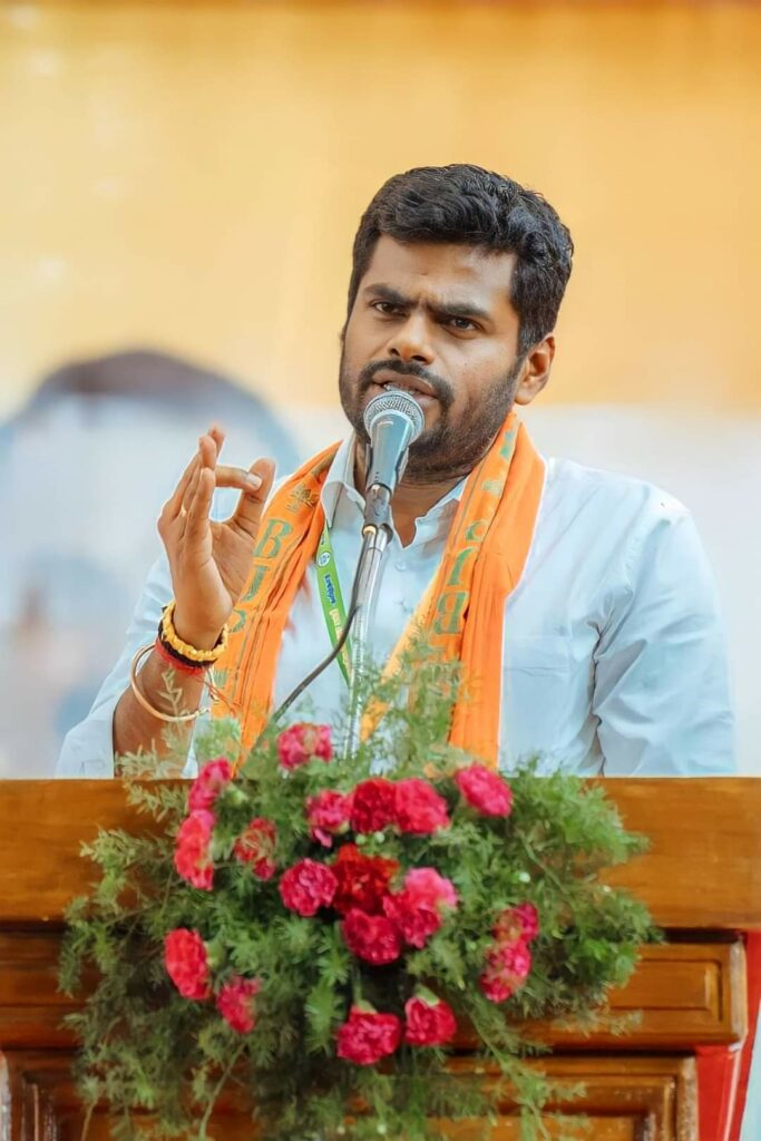 தமிழகத்தில் பிரதமரை வரவேற்ற14 லட்சம் பேர்-கே.அண்ணாமலை.. - Dhinasari Tamil