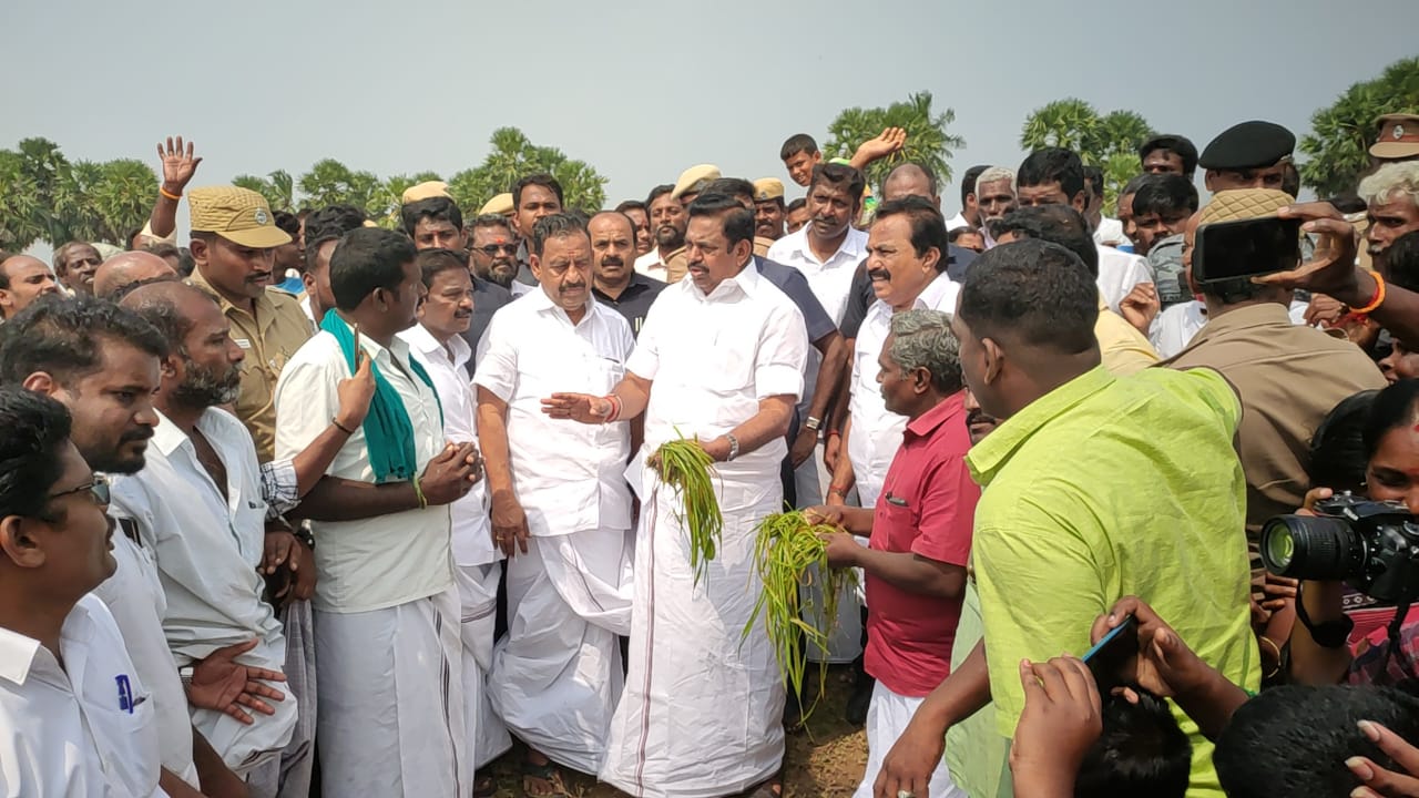 கனமழையால் பாதிக்கப்பட்டுள்ள சீர்காழி பகுதியில் இபிஎஸ்..