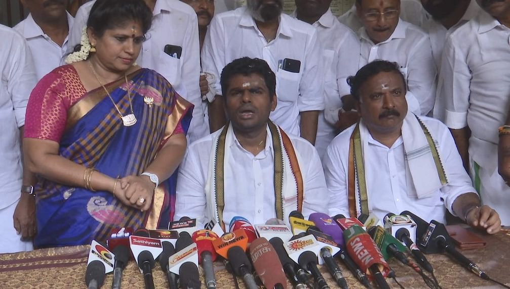 தமிழகத்தில் மாணவர்களிடம் அதிகரிக்கும் போதை கலாச்சாரம் -மதுரையில் அண்ணாமலை….