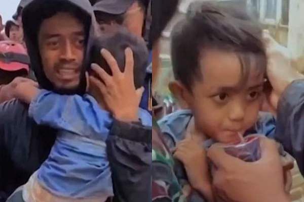 நிலநடுக்கத்தில் சிக்கிய சிறுவன்: 2 நாள்களுக்கு பிறகு உயிருடன் மீட்பு.. - Dhinasari Tamil