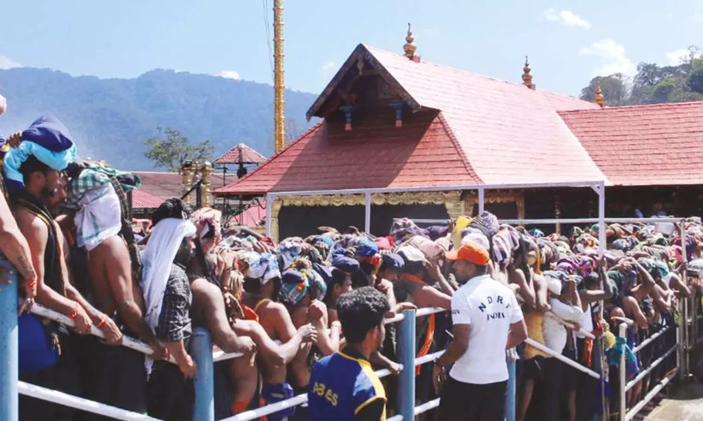 சபரிமலையில் தினமும் அதிகரிக்கும் பக்தர்கள்-டிச27 ல் மண்டலபூஜை.. - Dhinasari Tamil