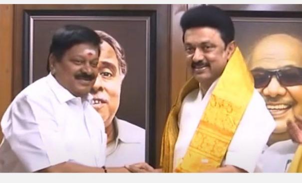 பாவ மன்னிப்பு கேட்டுக்கொள்கிறேன்-திமுகவில் இணைந்த கோவை செல்வராஜ்..