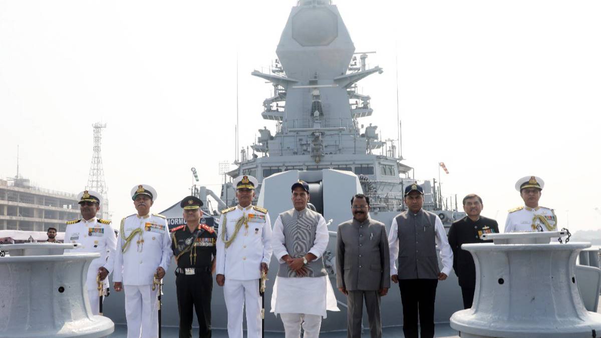 Introducing INS Mormugao the Navys new guided missile destroyer - 2026