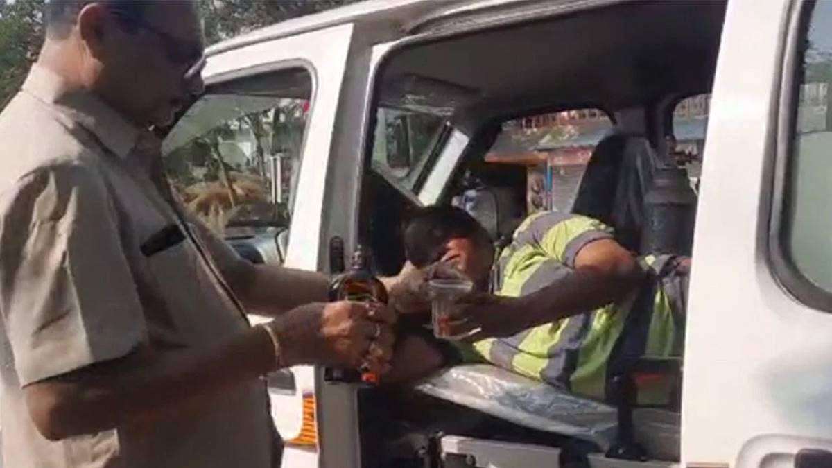 ambulance driver drink with patient - 2026